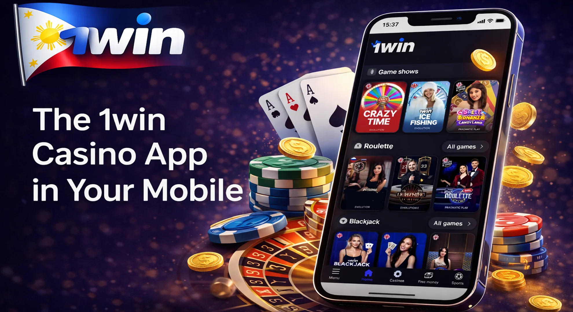 1win casino app philippines
