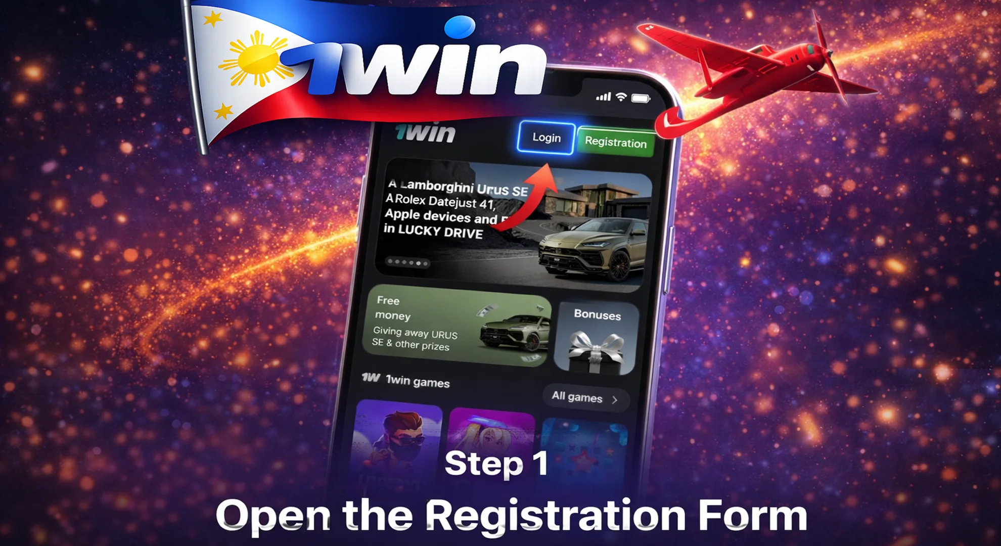 open registration form