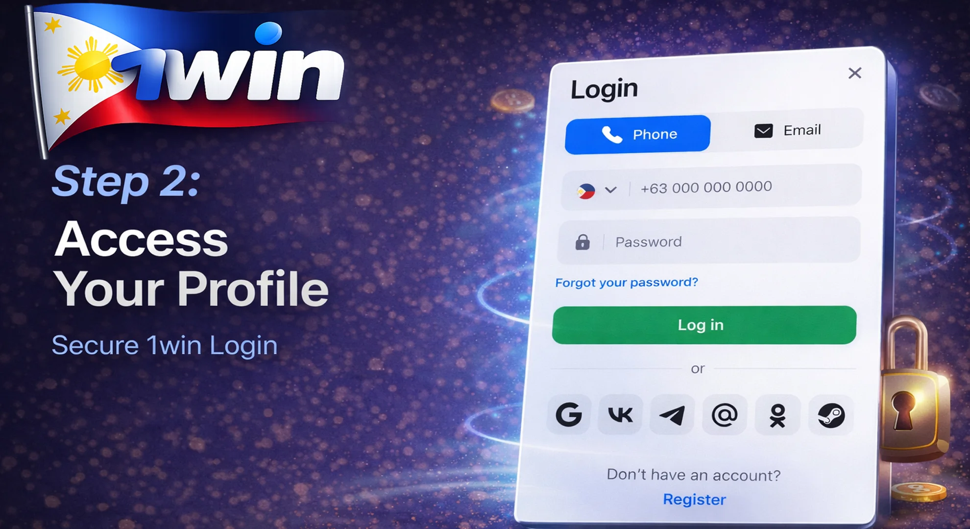acces your profile