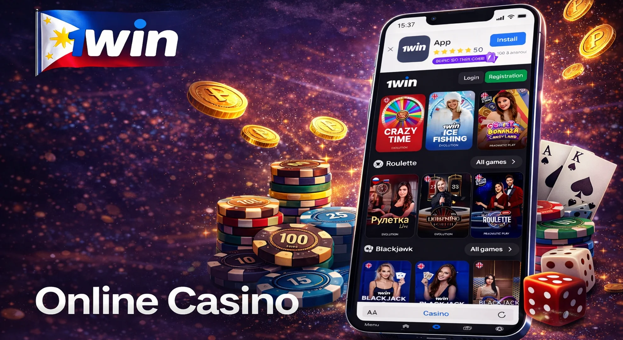 1win Online Casino Ph — Best Casino for Philippines Players